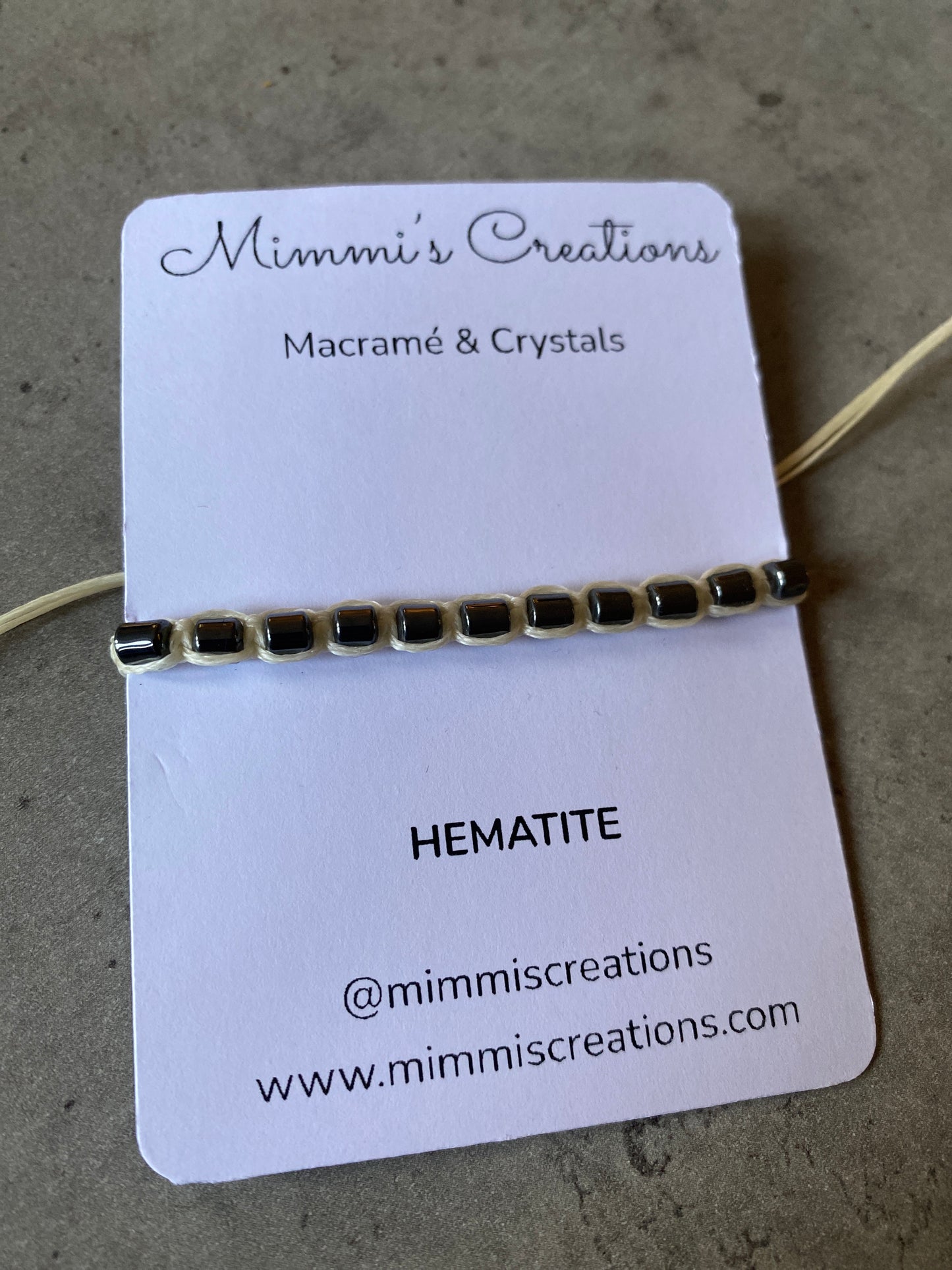 Hematite Bracelet