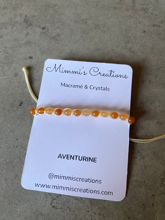 Aventurine Adjustable Bracelet