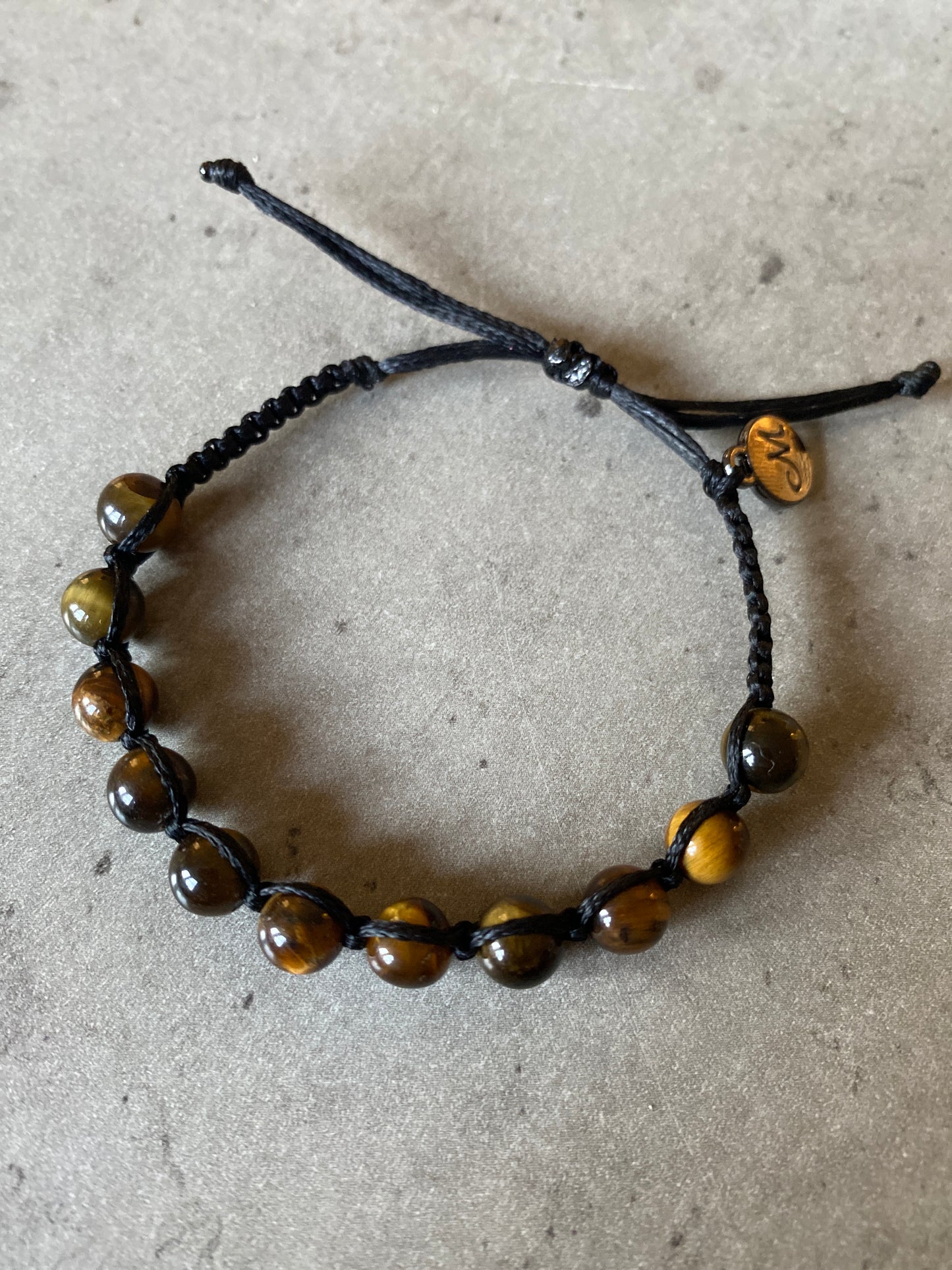 Tiger Eye Adjustable Bracelet