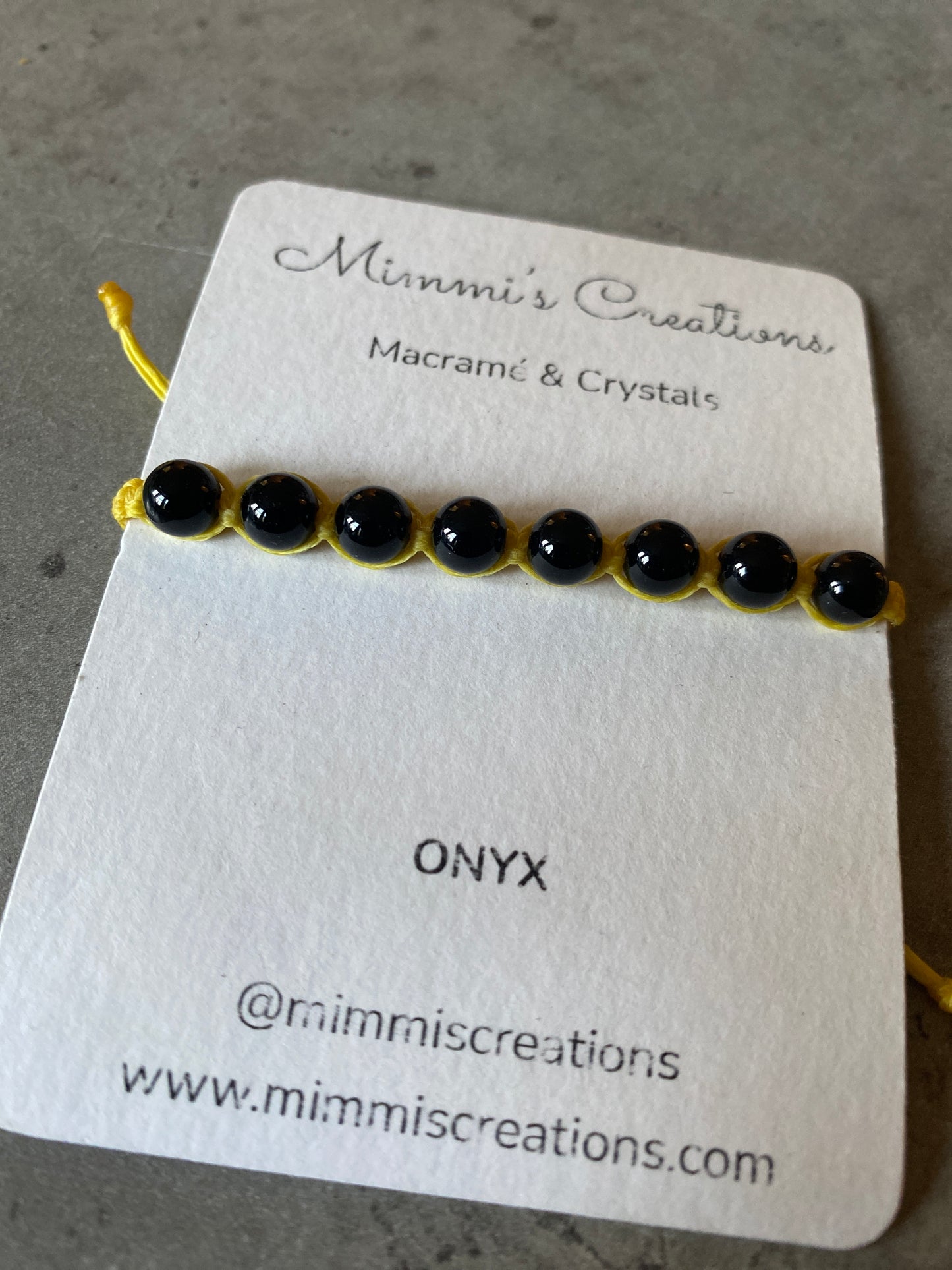 Onyx Bracelet