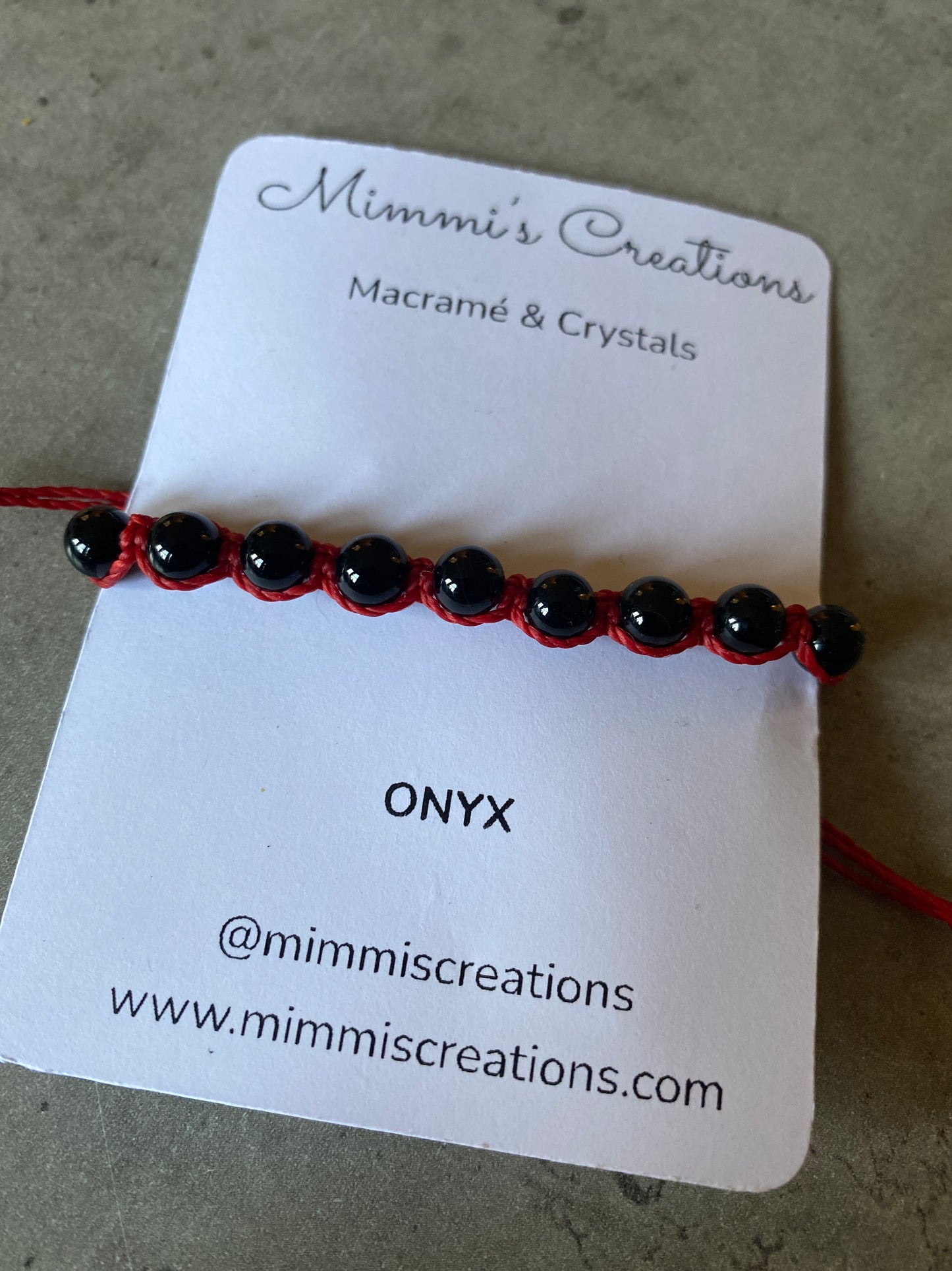 Onyx Bracelet