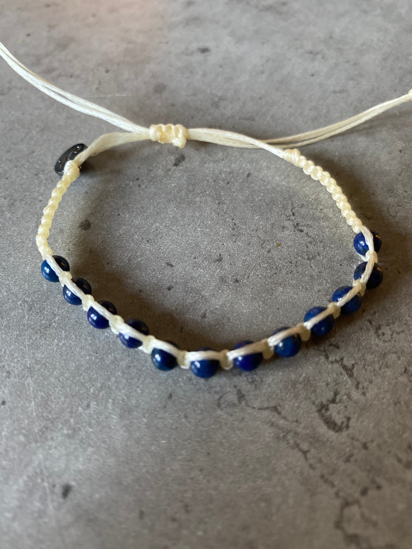 Lapis Lazuli Adjustable Bracelet