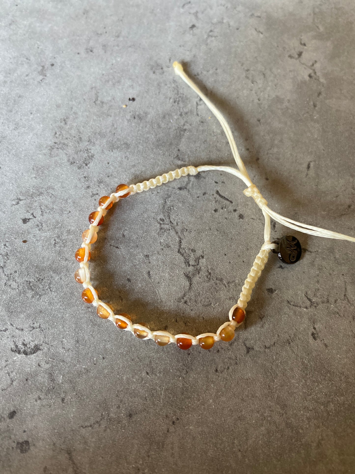 Adjustable Bracelet Carnelian